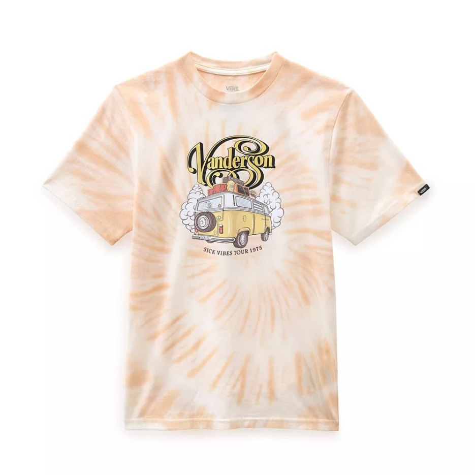 Garçons Vans X Anderson. T-shirt Paak Vanderson (8-14 Ans) Beige