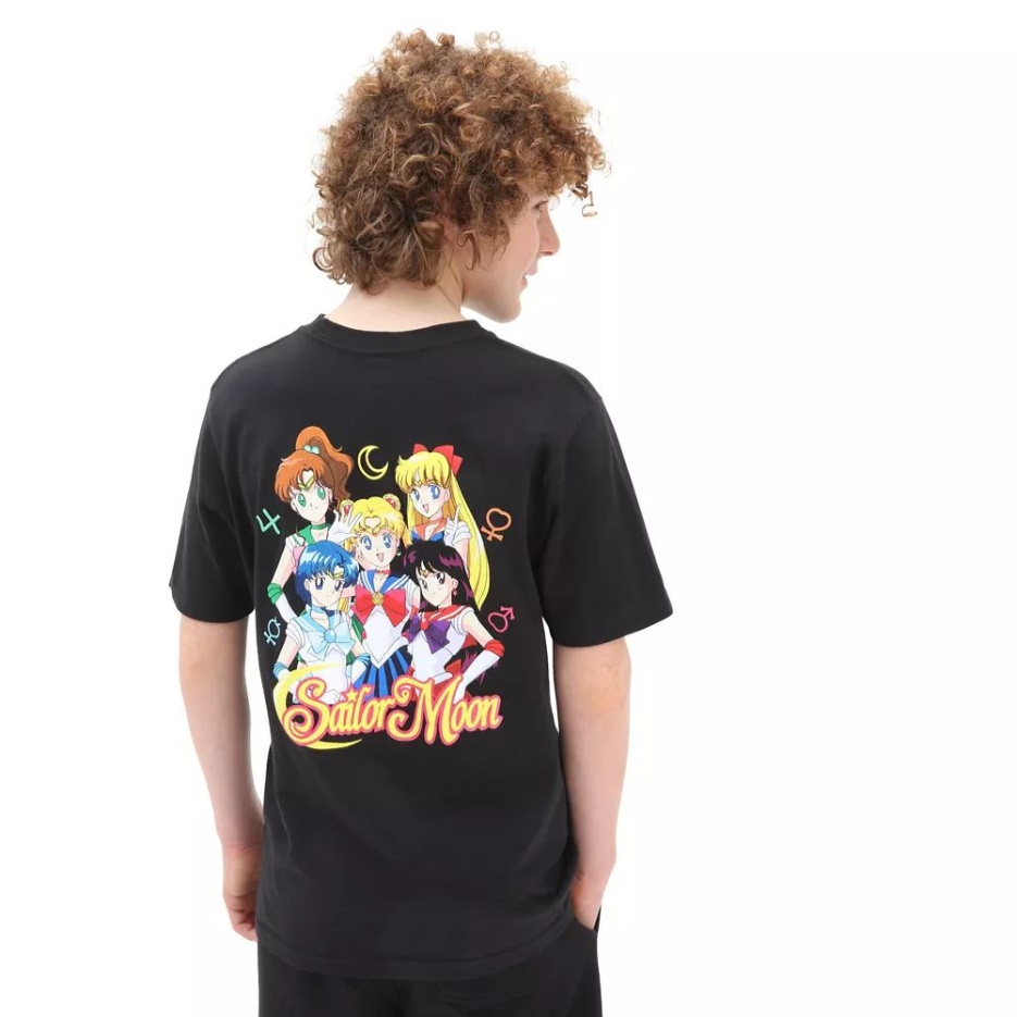 T-shirt Graphique Boys Vans X Pretty Guardian Sailor Moon (8-14 Ans) Noir