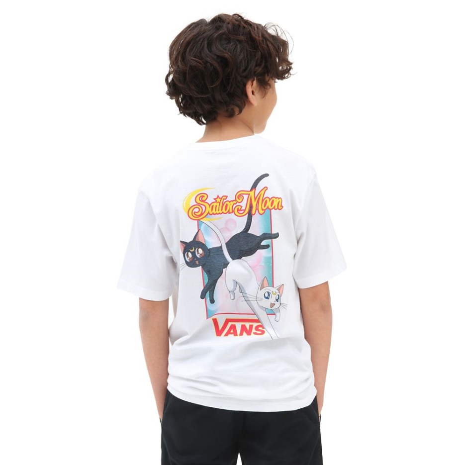 T-shirt Graphique Boys Vans X Pretty Guardian Sailor Moon (8-14 Ans) Blanc