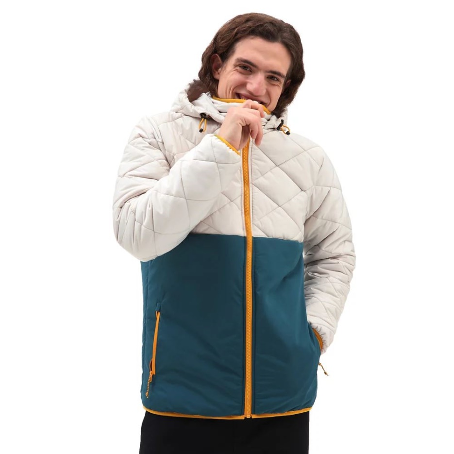 Mt. Vans Mte-1 Colorblock Veste Bleu-blanc