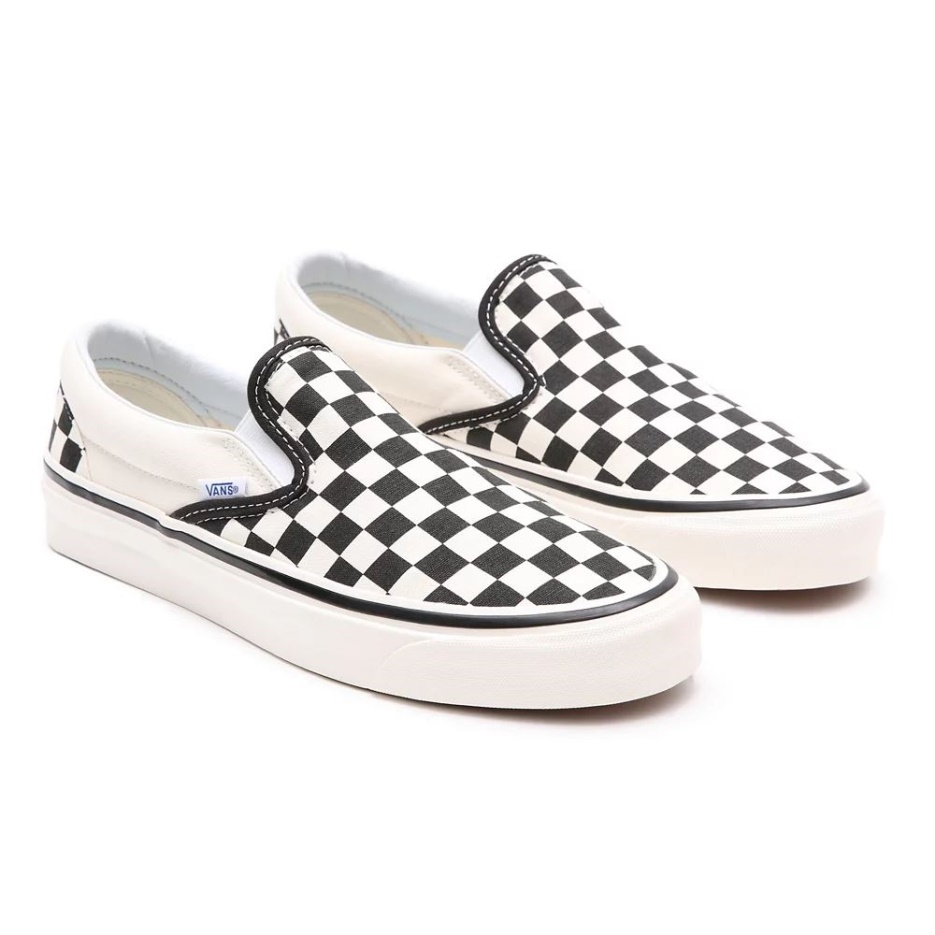 Vans Anaheim Factory Classic Slip-on 98 Dx Chaussures Noir-blanc