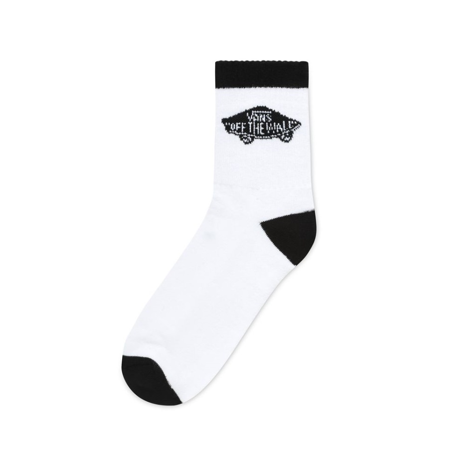 Chaussettes Vans Art Half Crew 9.5-13 (1 Paire) Blanc
