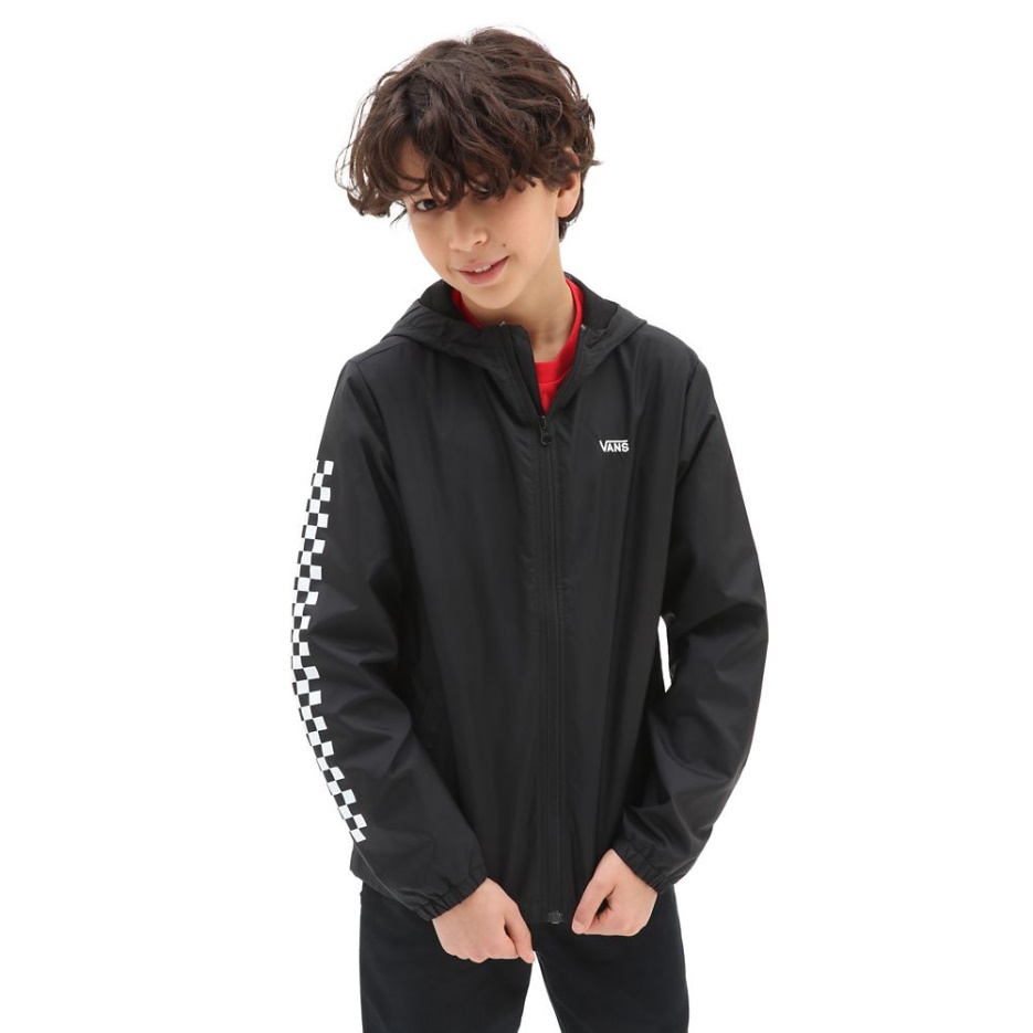 Veste Coupe-vent Garçons Vans Garnett (8-14 Ans) Noir