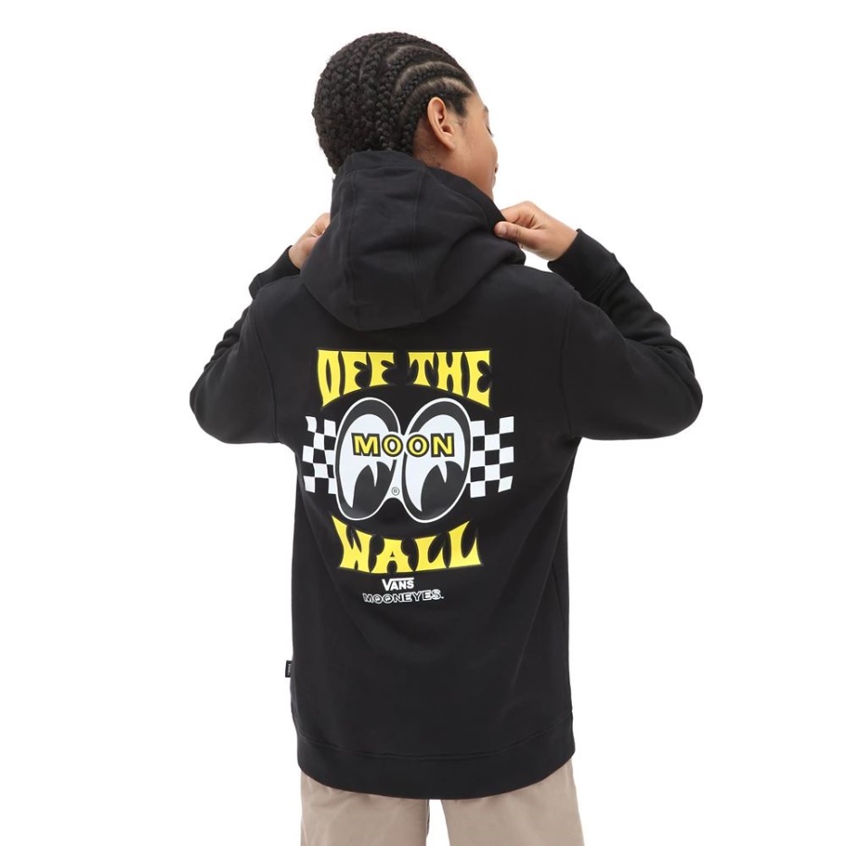 Vans Sweat à Capuche Mooneyes Boys (8-14 Ans) Noir