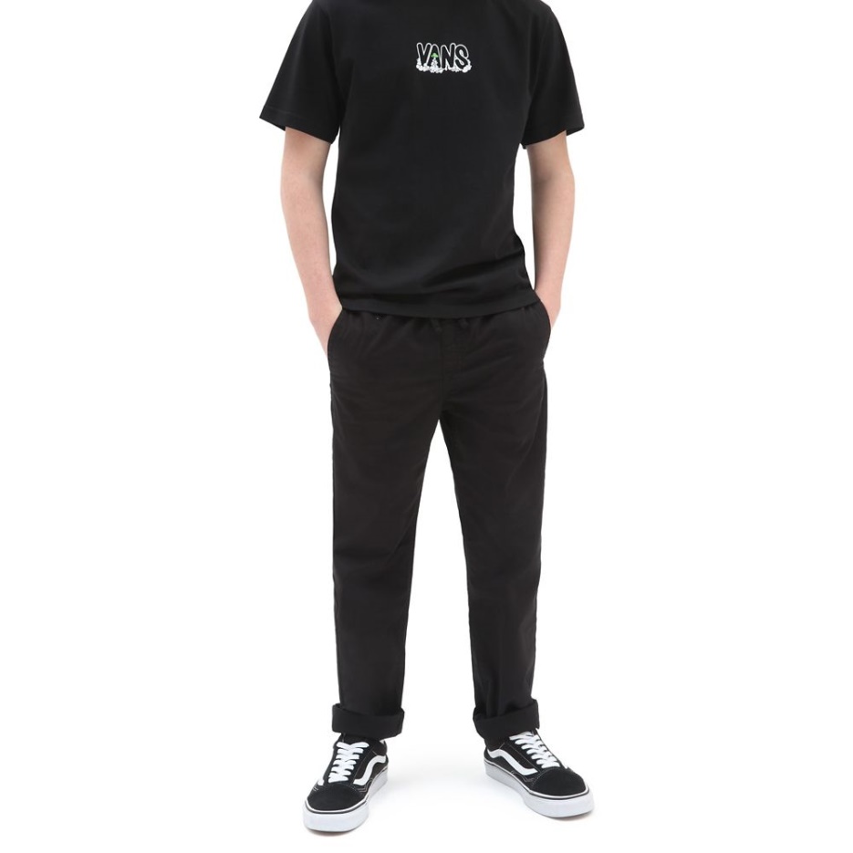 Pantalon Taille élastique Vans Boys Range (8-14 Ans) Noir