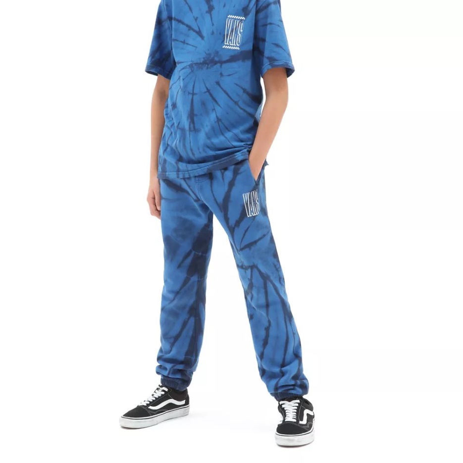 Pantalon Garçons Vans Tie Dye Fleece (8-14 Ans) Bleu