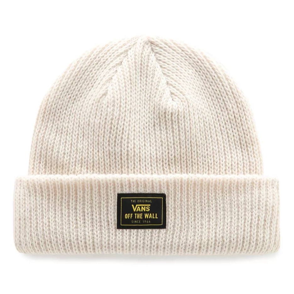 Vans Bruckner Bonnet à Revers Beige