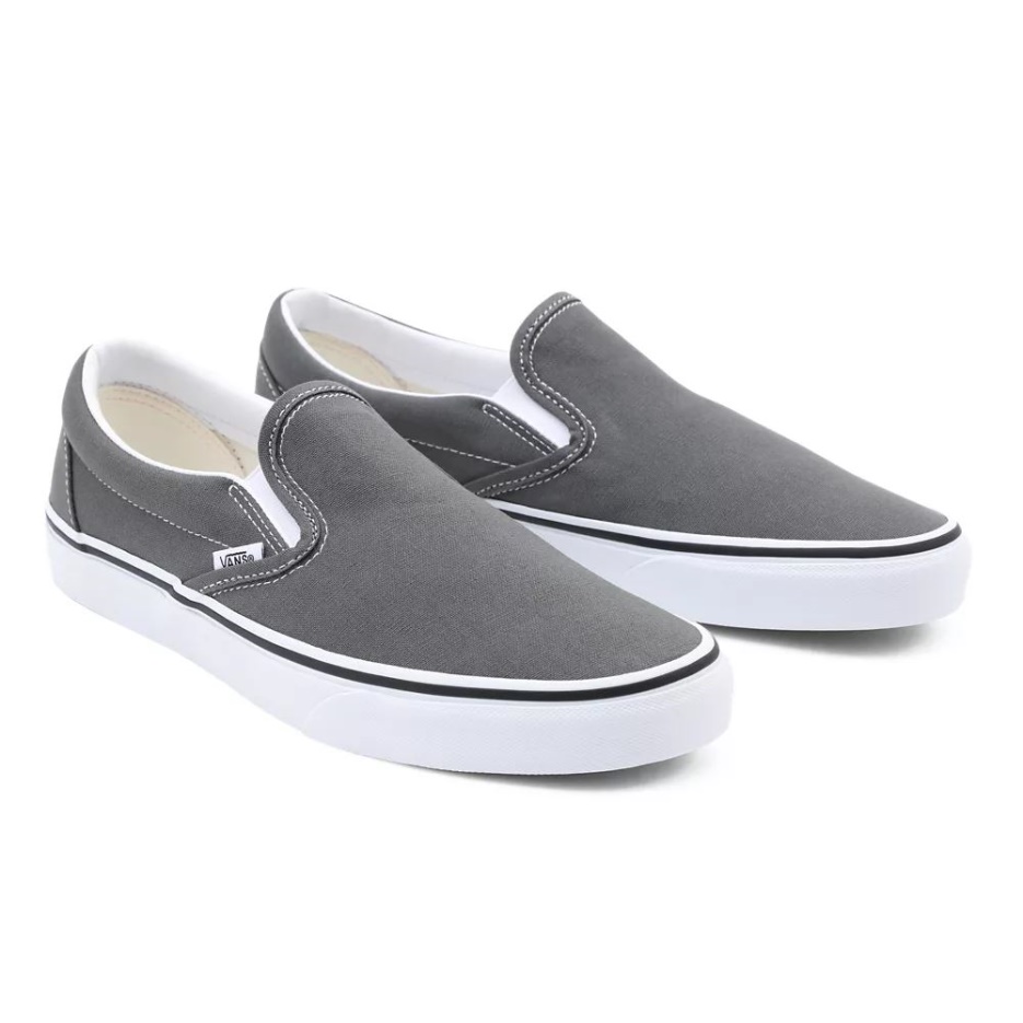 Vans Canvas Classic Slip-on Chaussures Gris