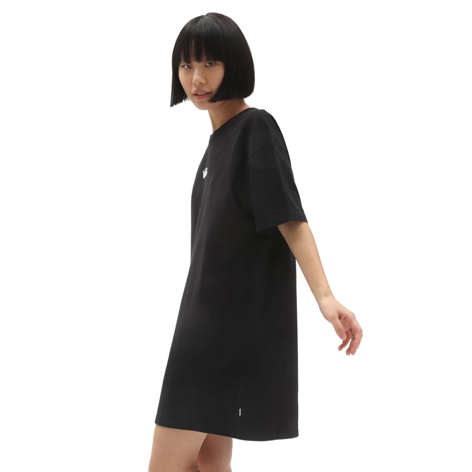 Robe T-shirt Vans Centre Vee Noir