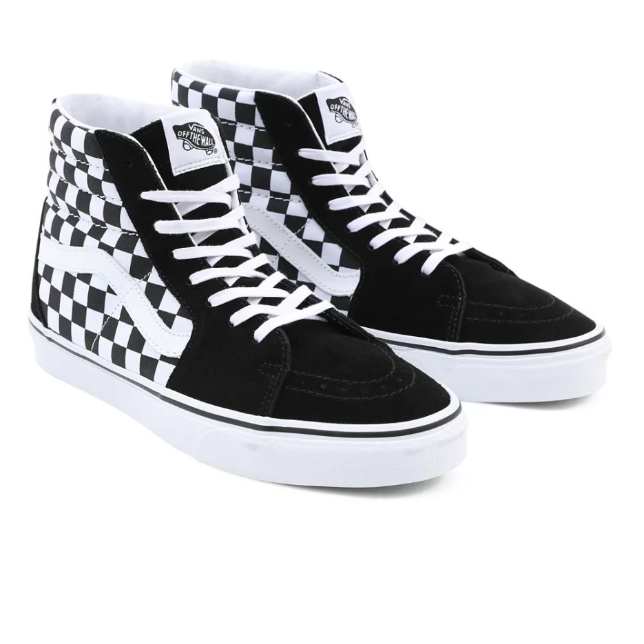 Vans Damier Sk8-hi Chaussures Noir
