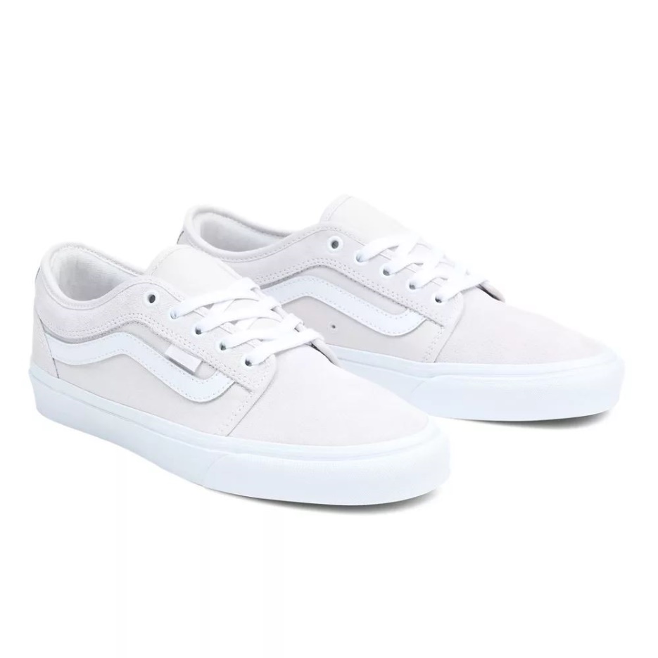 Vans Chukka Low Chaussures à Rayures Blanches