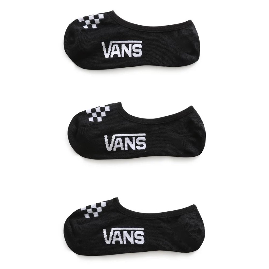 Vans Classic Canoodle Chaussettes Us 1-6 (3 Paires) Noir-blanc