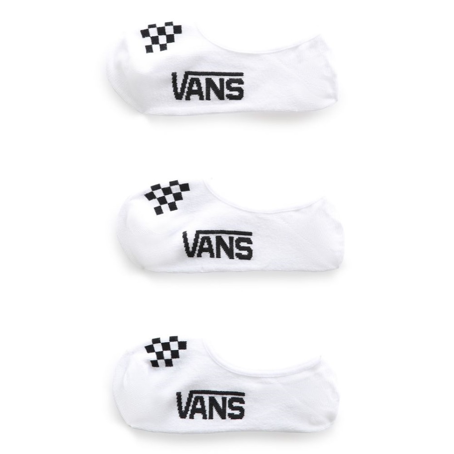 Vans Classic Canoodle Chaussettes Us 1-6 (3 Paires) Blanc