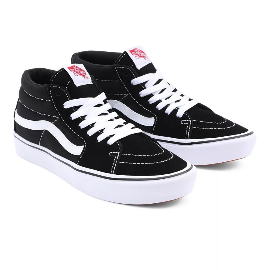 Vans Classic Comfycush Sk8-mid Chaussures Noir
