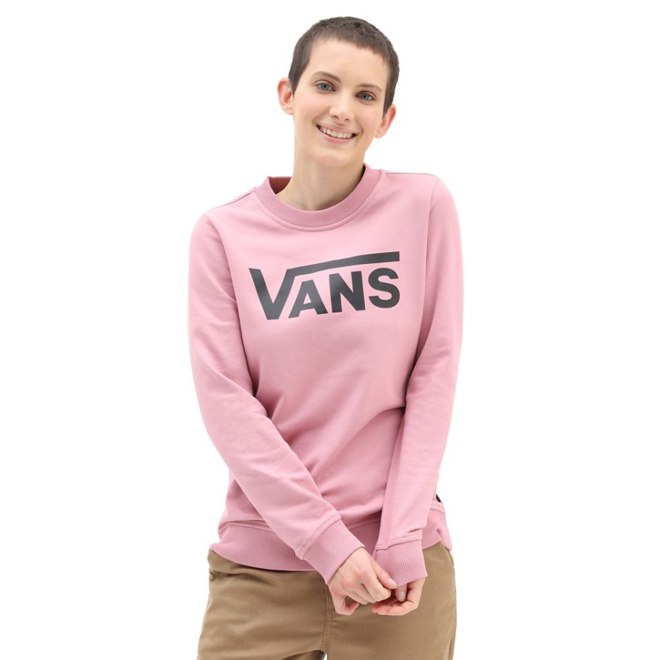 Vans Classic V Pull Ras Du Cou Rose
