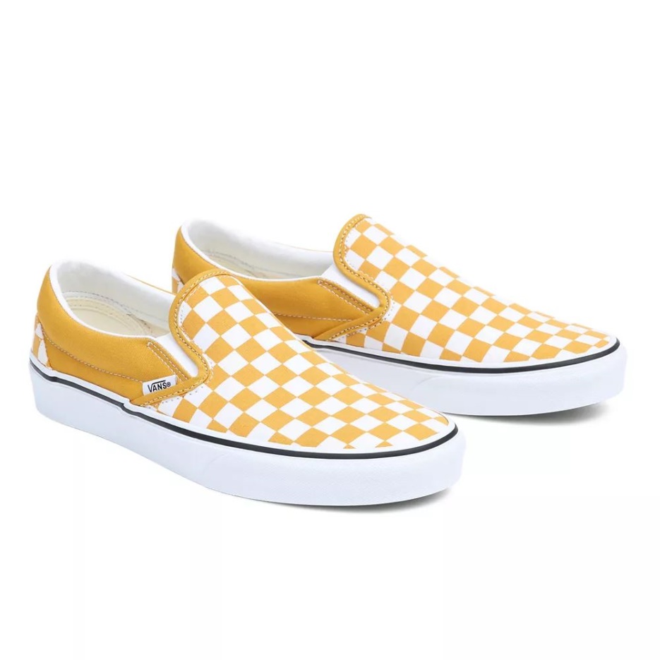 Vans Color Theory Classic Slip-on Chaussures Jaune-blanc