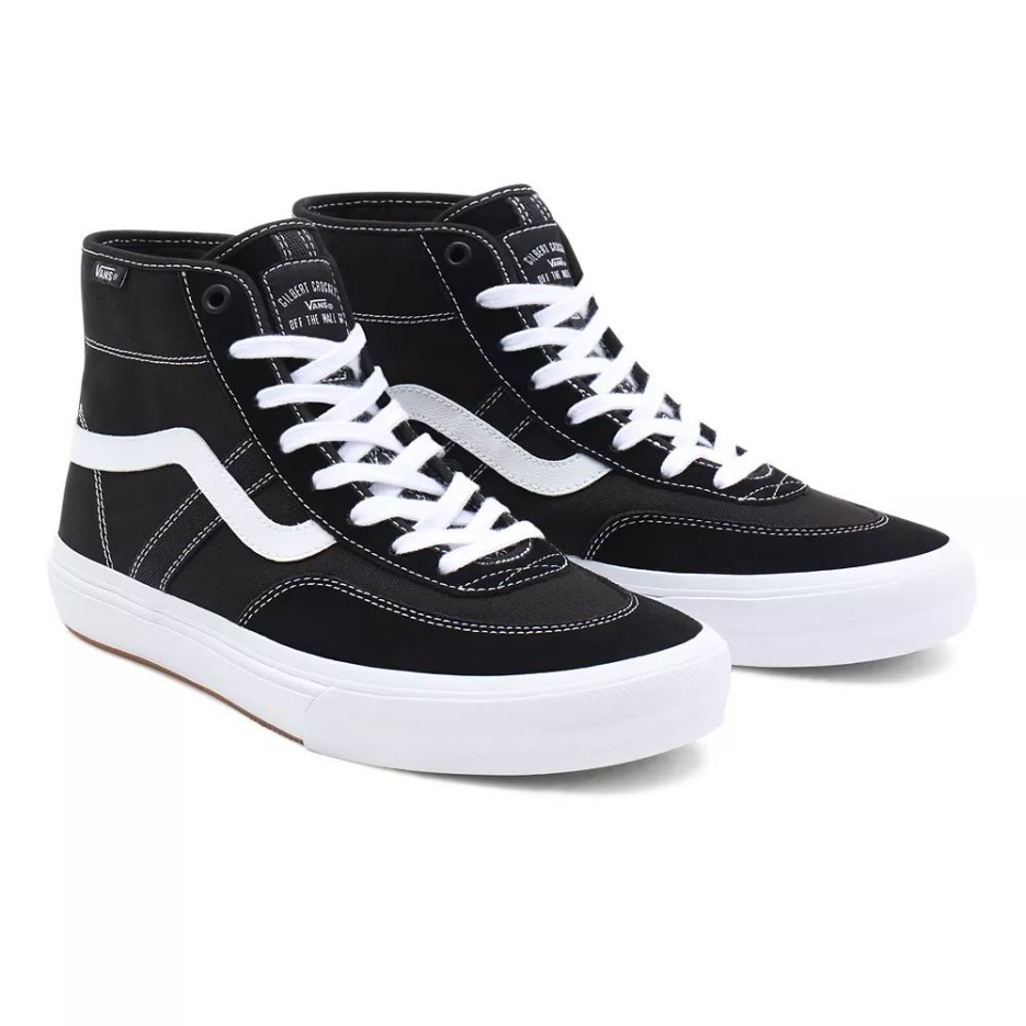 Vans Crockett Chaussures Montantes Noir Femme