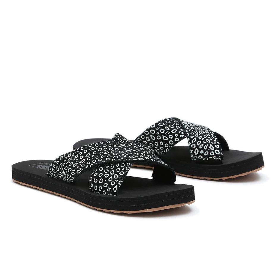 Vans Cross Strap à Enfiler Noir