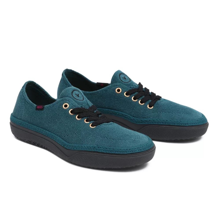 Chaussures Vans Curren X Knost Circle Vee Bleu