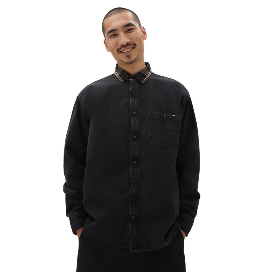 Vans Chemise Tissée Deerfiel Noir