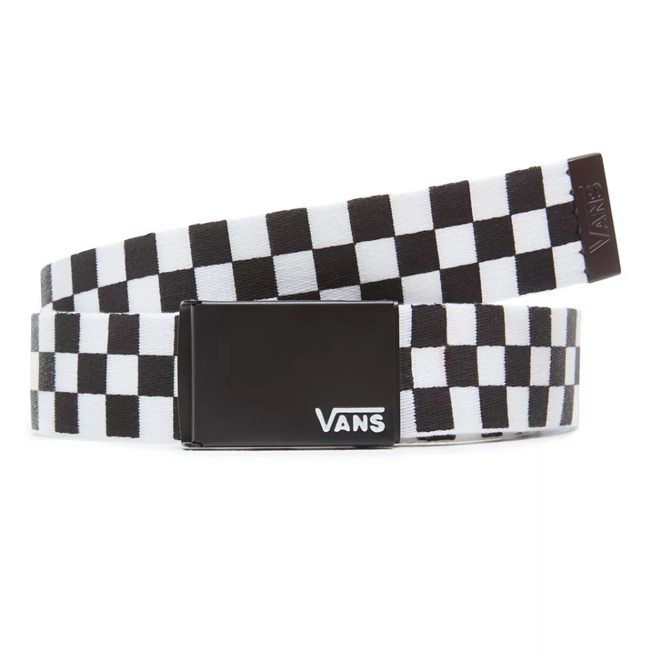 Ceinture Vans Deppster Web Noir-blanc
