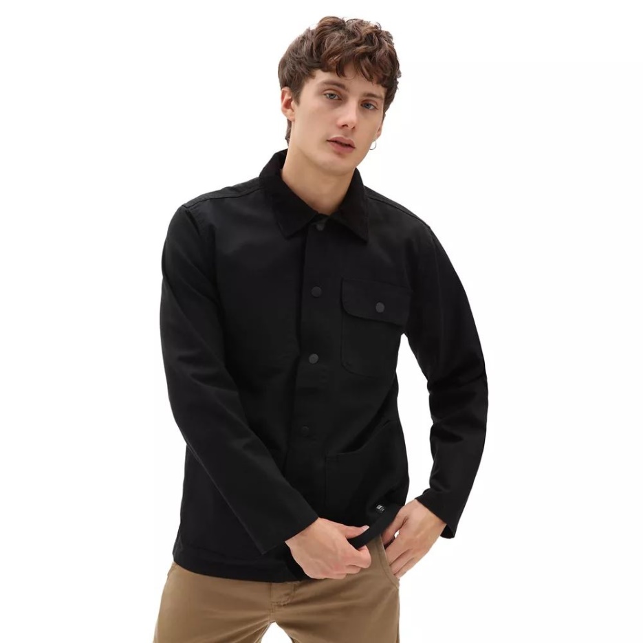Vans Drill Corvée Manteau Noir