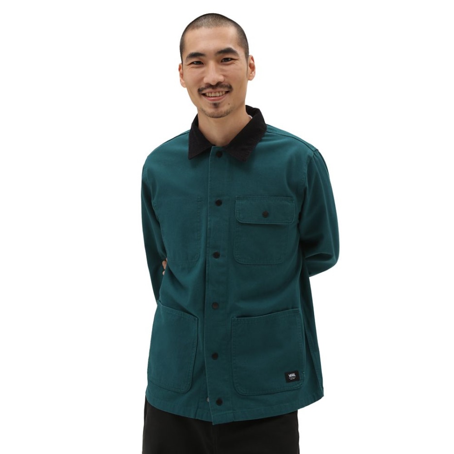 Vans Drill Chore Manteau Veste Bleu