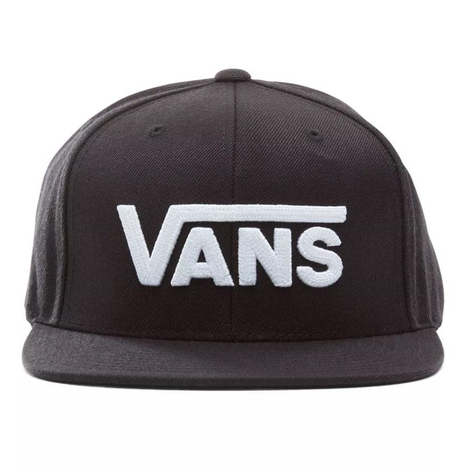 Vans Drop V Snapback Chapeau Noir-blanc