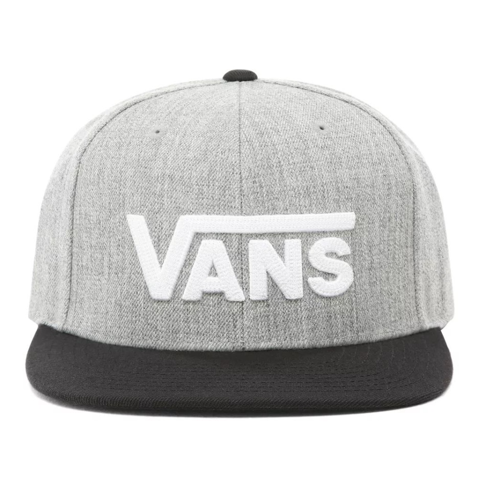 Casquette Vans Drop V Snapback Gris