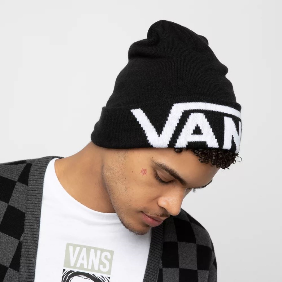 Vans Drop V Tall Cuff Bonnet Noir