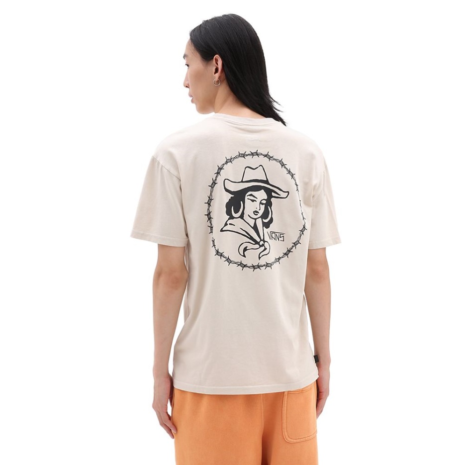 Vans Elijah Berle Vintage T-shirt Beige
