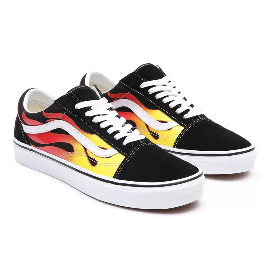 Vans Flamme Old Skool Chaussures Noir