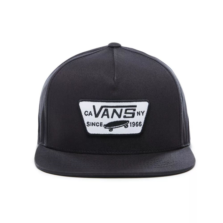 Casquette Snapback Vans Full Patch Noir