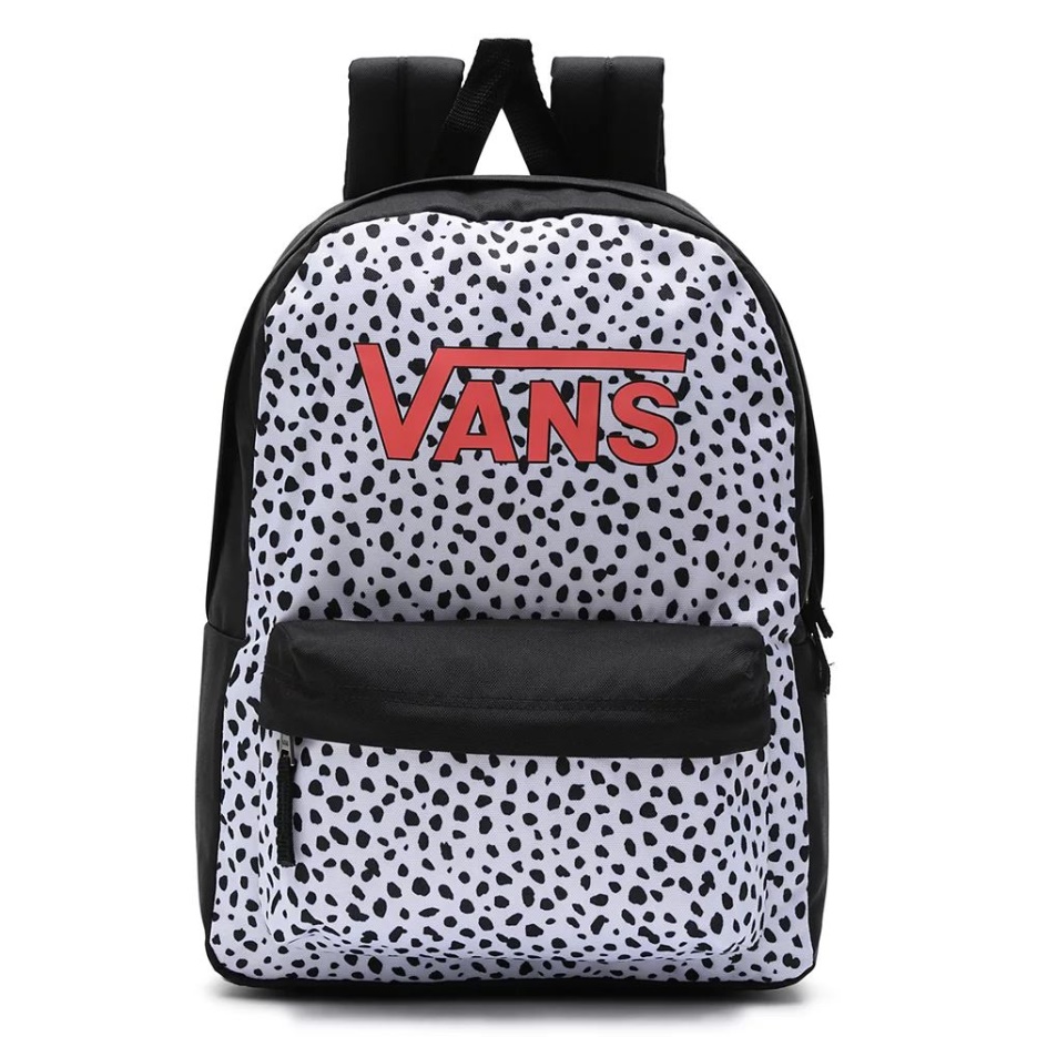 Vans Girls Realm Sac à Dos Noir-blanc