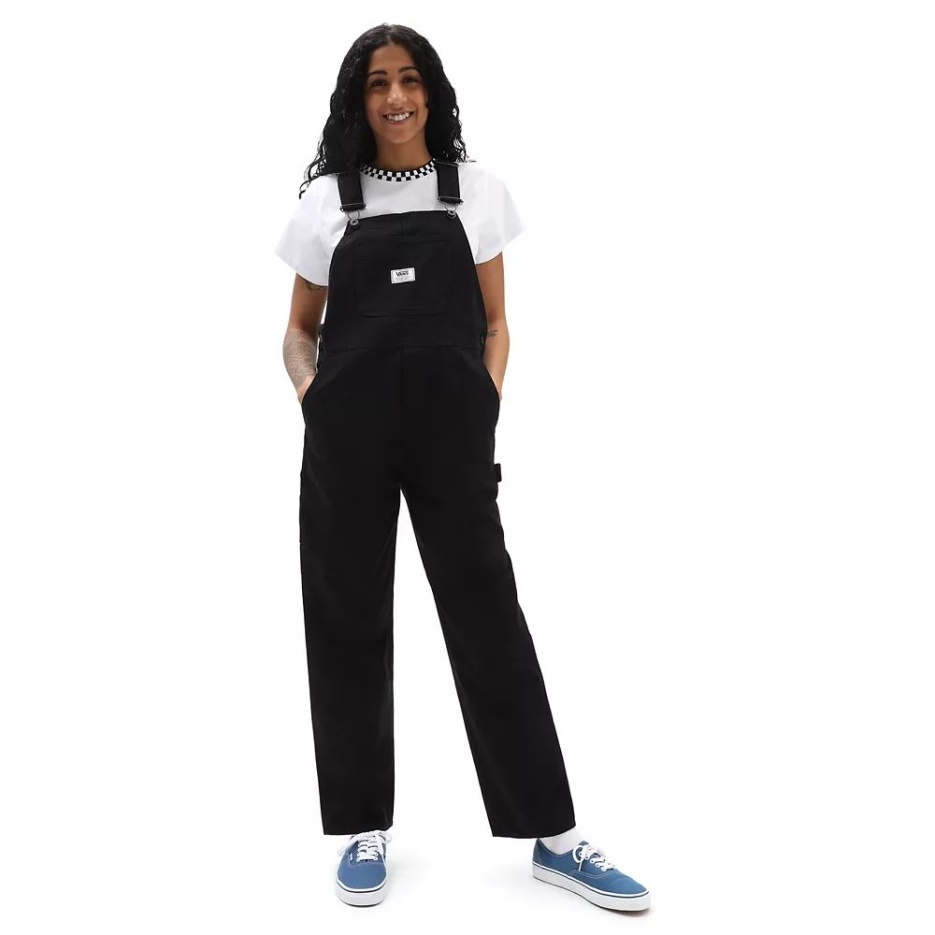 Vans Ground Work Salopette Femmes Noires