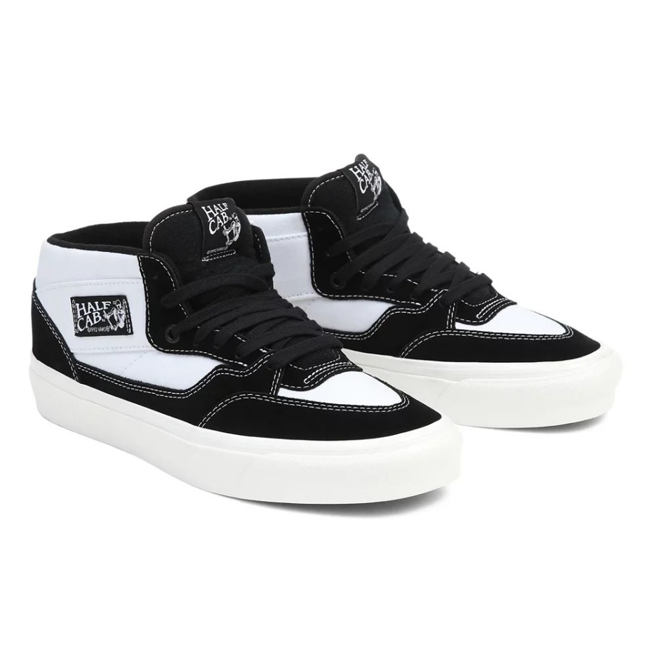 Chaussures Vans Half Cab 33 Dx Noir-blanc