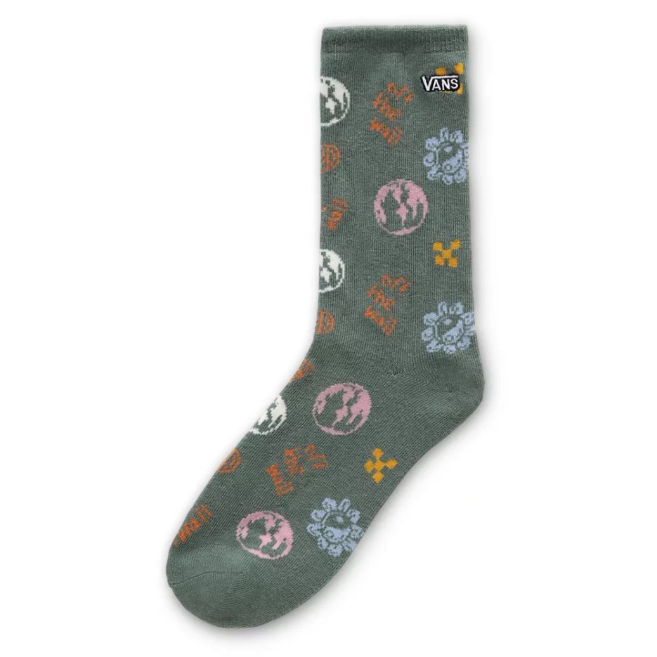 Chaussettes Vans In Our Hands (1 Paire) Vert