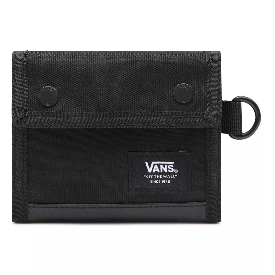 Vans Kent Portefeuille à Trois Volets Noir-blanc Femme