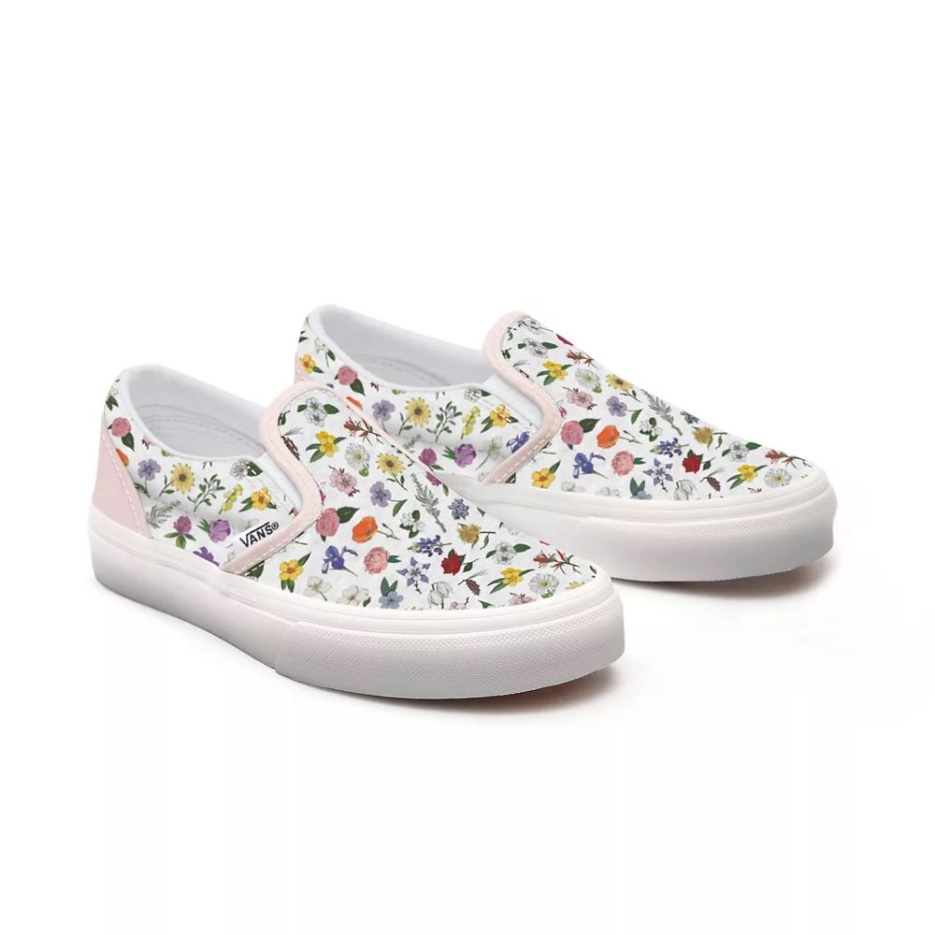 Vans Kids Customs State Flowers Slip-on (4-8 Ans)