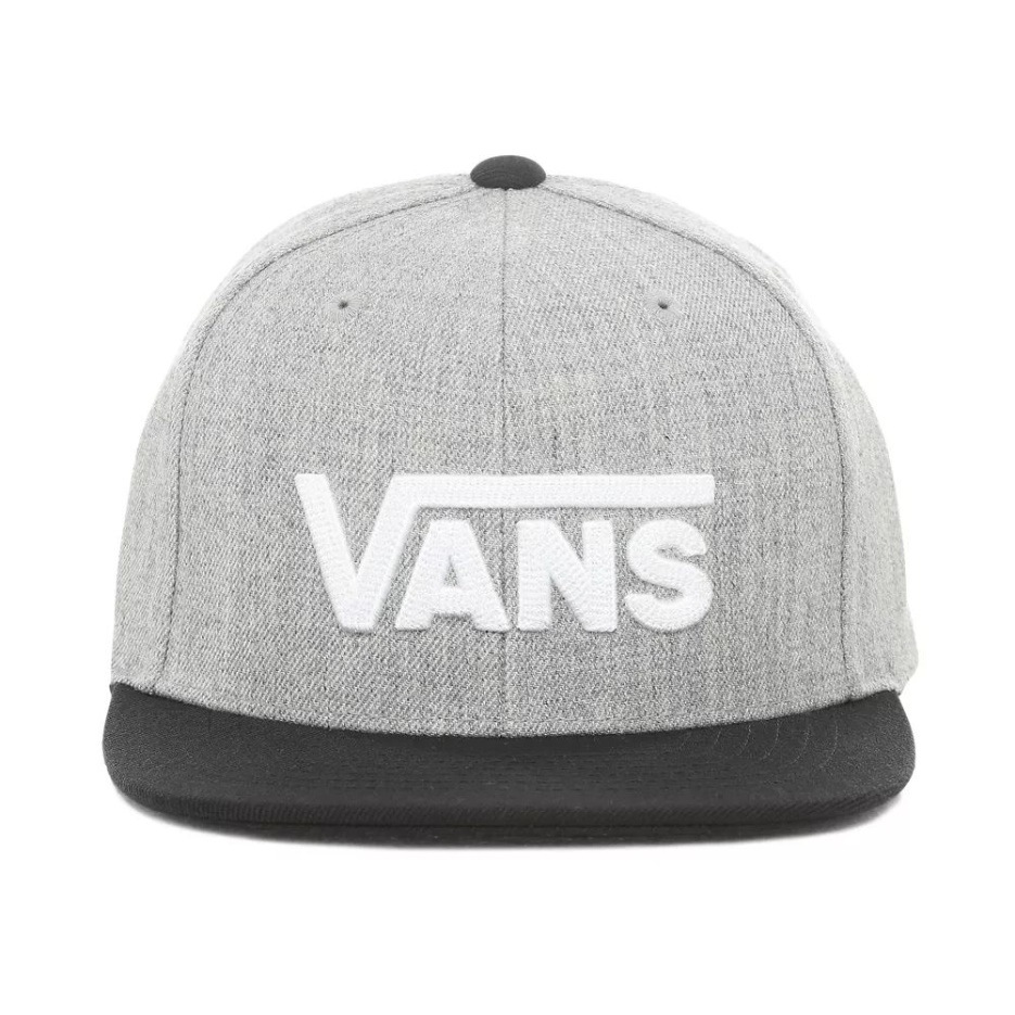 Vans Casquette Enfant Drop V Snapback (8-14 Ans) Gris