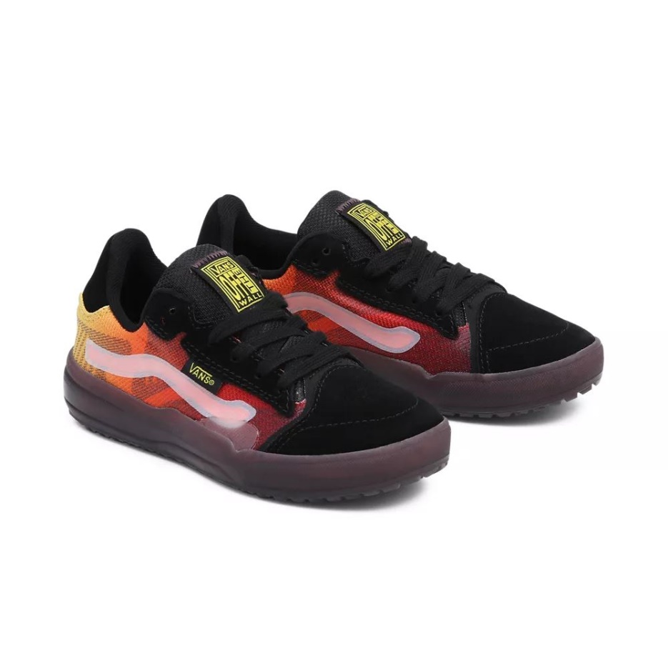 Vans Kids Chaussures Evdnt Ultimatewaffle (4-8 Ans) Noir-orange