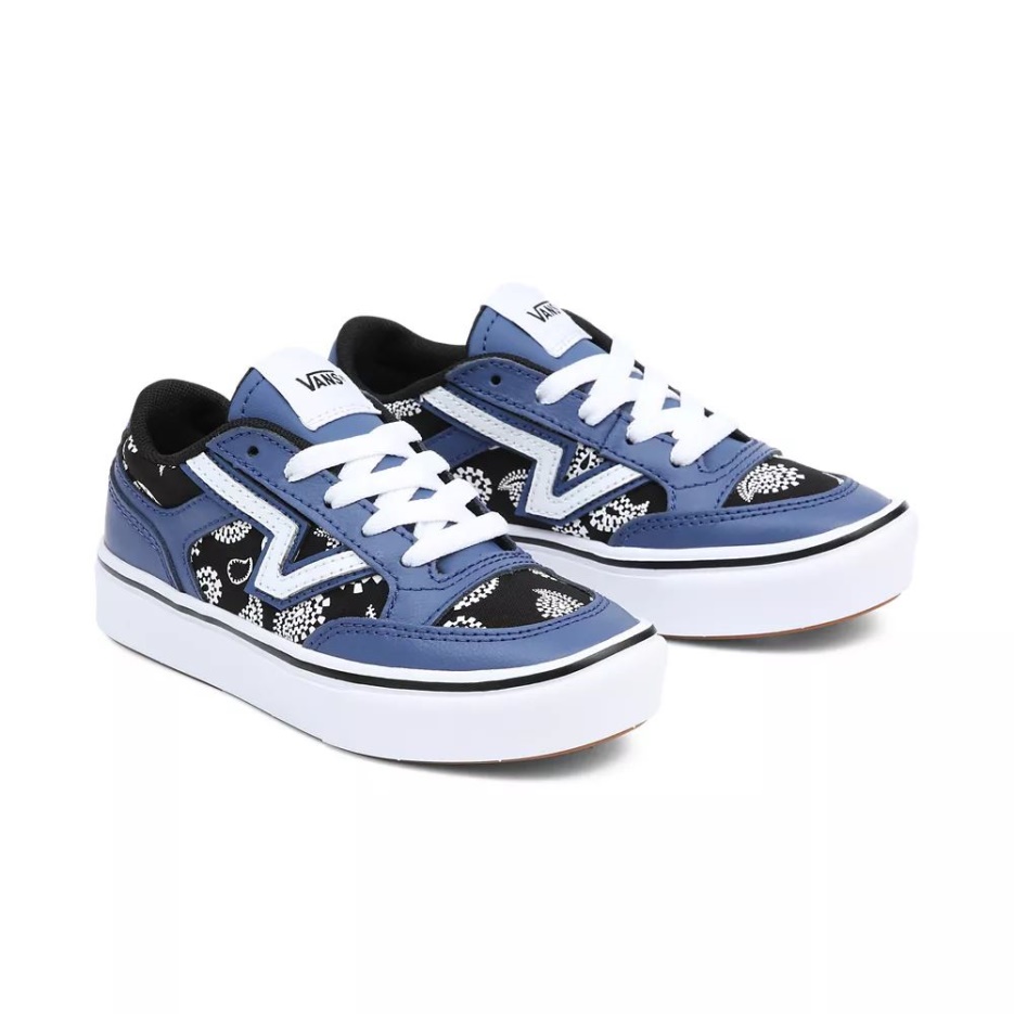 Chaussures Vans Kids Lowland Comfycush (4-8 Ans) Bleu