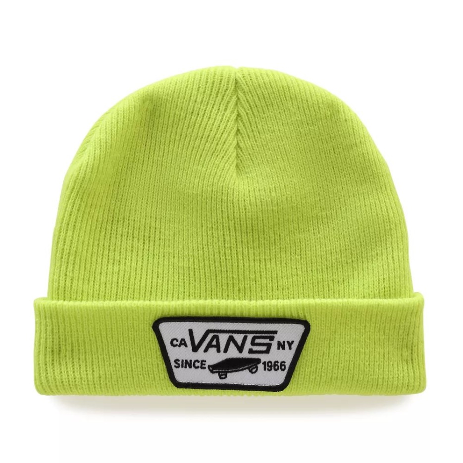 Vans Kids Milford Bonnet Jaune-blanc