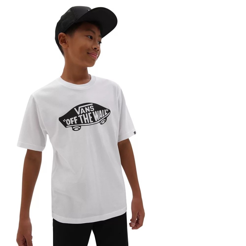T-shirt Vans Kids Otw (8-14 Ans) Blanc