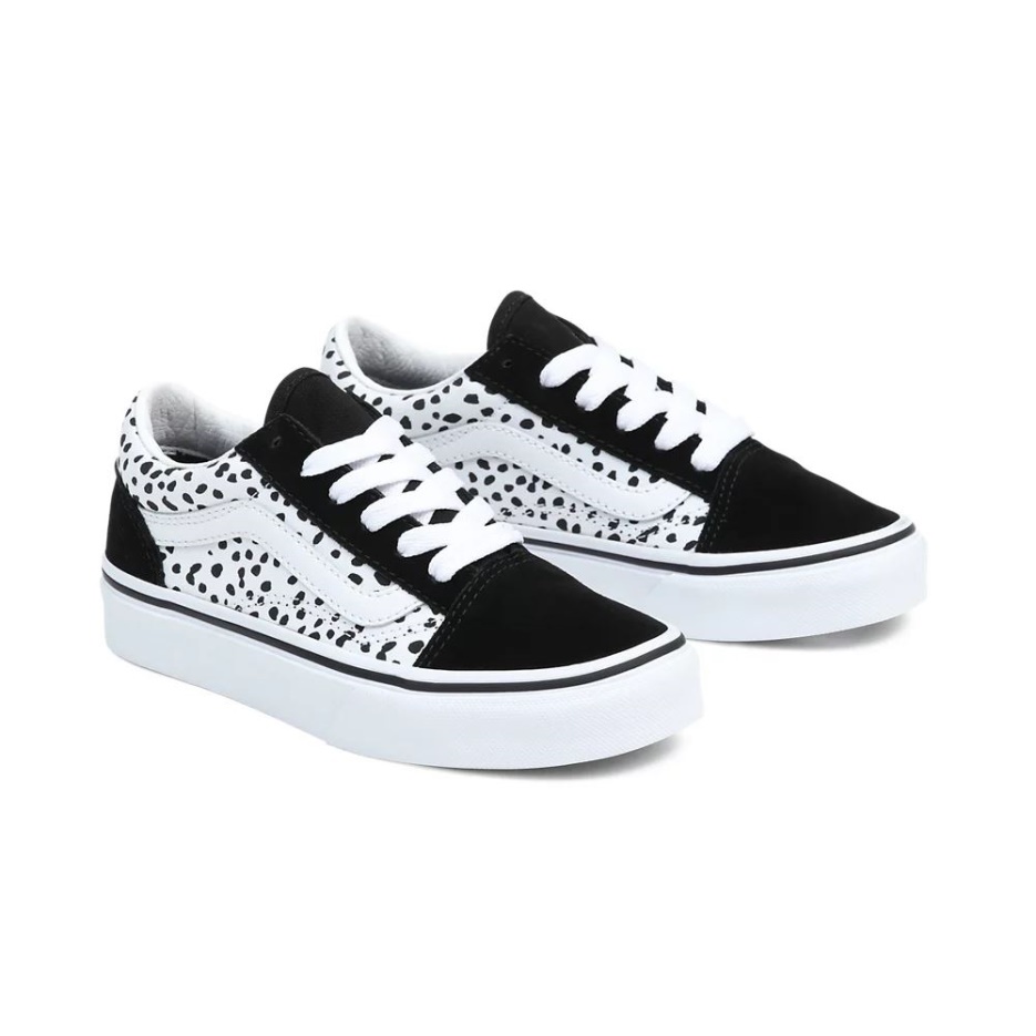 Chaussures Vans Kids Old Skool (4-8 Ans) Noir-blanc