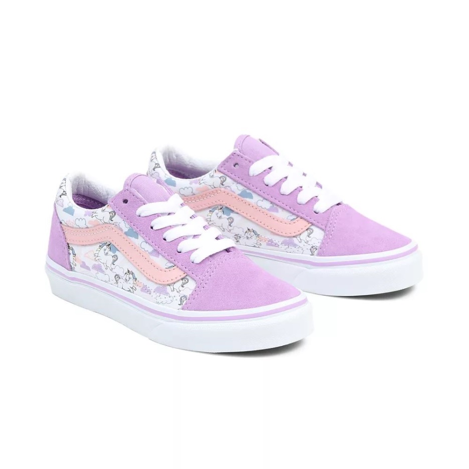 Chaussures Vans Kids Old Skool (4-8 Ans) Rose