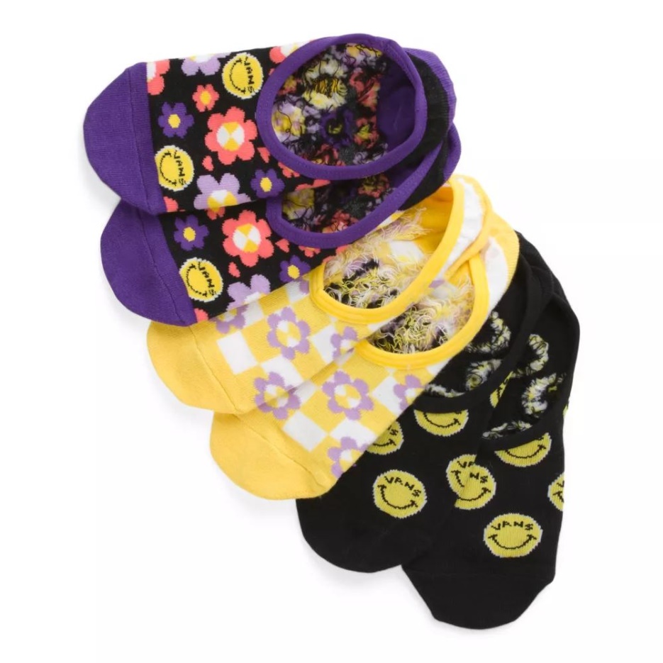 Chaussettes Vans Kids Radically Happy Canoodle (1 Paire) Noir