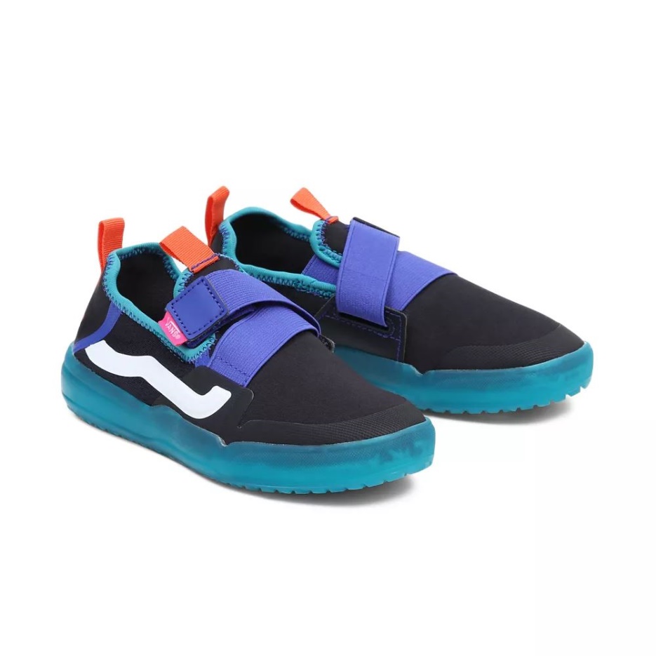 Chaussures Vans Kids Strker Ultimatewaffle V (4-8 Ans) Bleu-noir