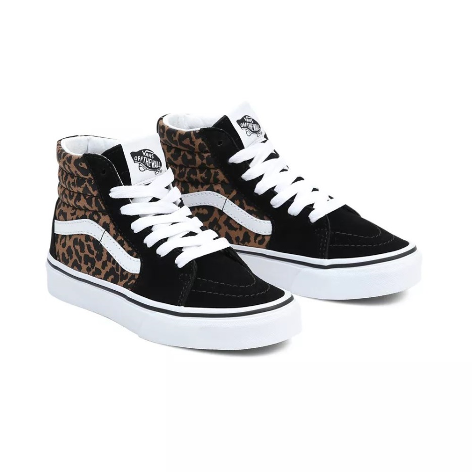Chaussures Vans Kids Sk8-hi (4-8 Ans) Marron