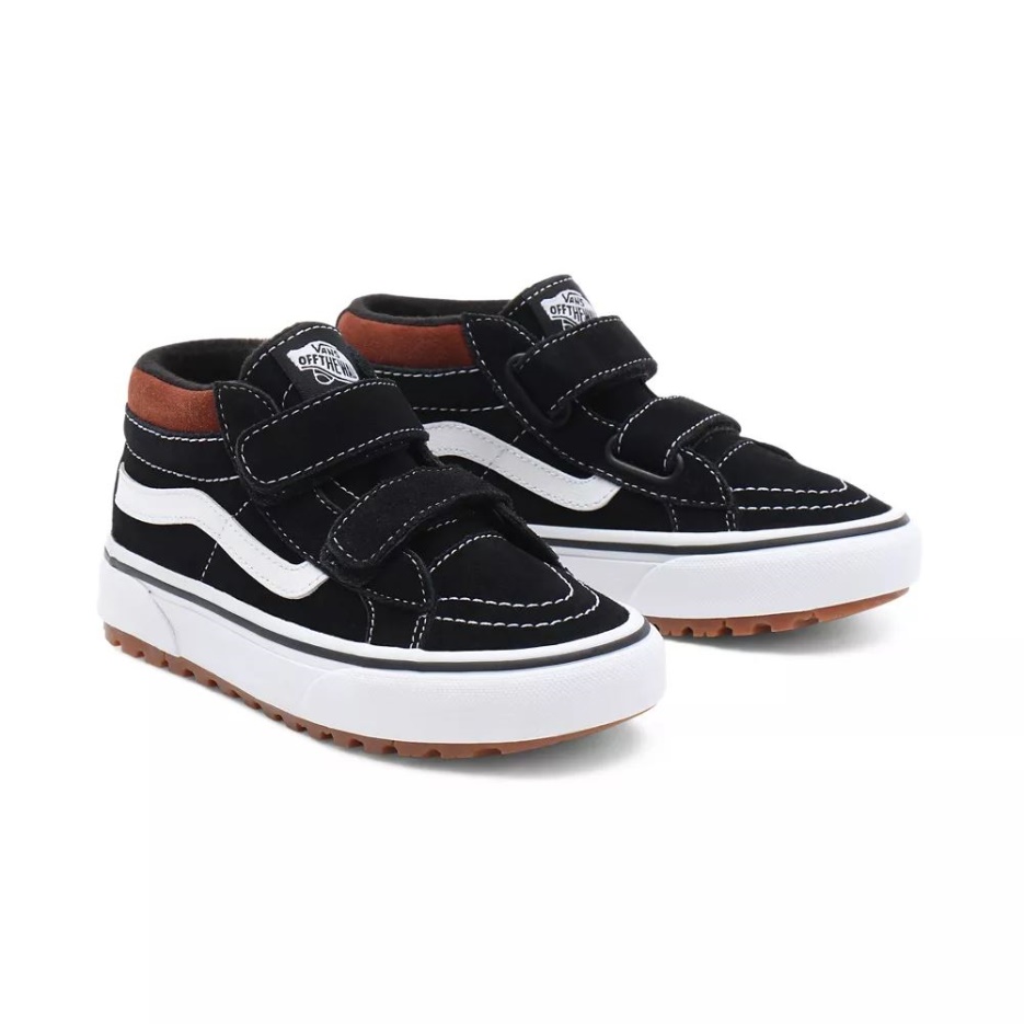 Chaussures Vans Kids Sk8-mid Reissue Mte-1 V (4-8 Ans) Noir